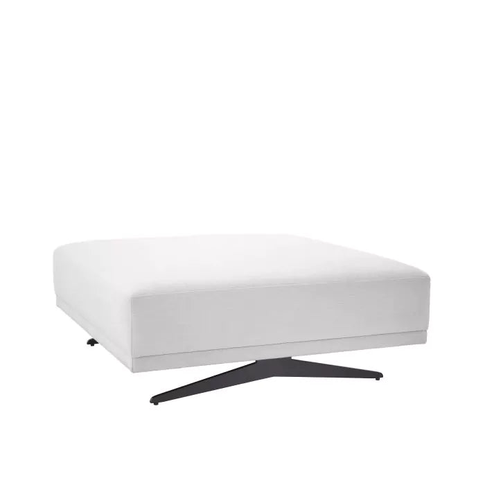 Taburet Ottoman Endless Avalon White 114320,  Eichholtz