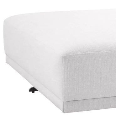 Taburet Ottoman Endless Avalon White 114320,  Eichholtz