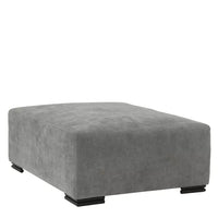 Taburet Ottoman Clifford Clarck Grey 114340,  Eichholtz