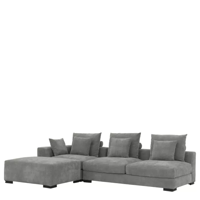 Taburet Ottoman Clifford Clarck Grey 114340,  Eichholtz