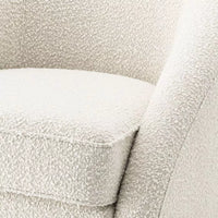 Fotoliu Cruz Boucle Cream 114903, Eichholtz