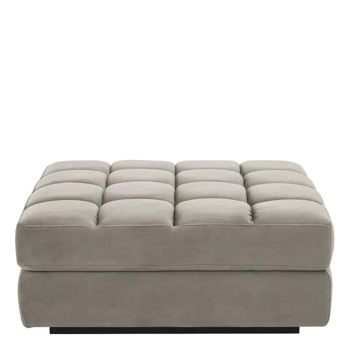 Canapea Dean Ottoman Savona Greige Velvet 115047, Eichholtz