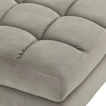 Canapea Dean Ottoman Savona Greige Velvet 115047, Eichholtz