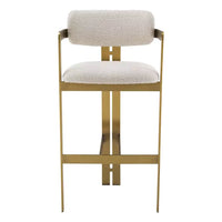 Scaun Stool Donato Boucle Cream 115048, Eichholtz