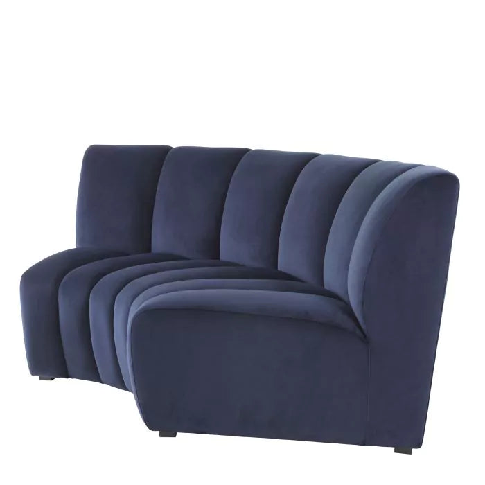 Modul Canapea Lando Corner Savona Midnight Blue Velve 115096,  Eichholtz