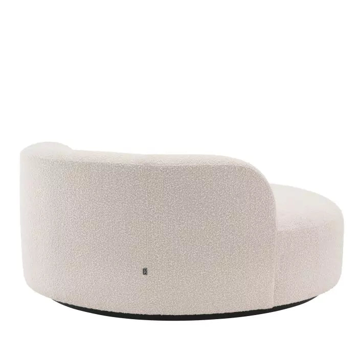 Canapea Bjorn Round Boucle Cream 115177, Eichholtz