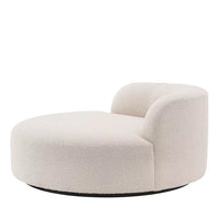 Canapea Bjorn Round Boucle Cream 115177, Eichholtz