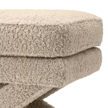 Taburet Ottoman Cordoba Canberra Sand 115607,  Eichholtz