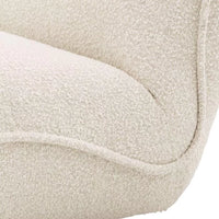 Fotoliu Pivotant Relax Boucle Cream 115729, Eichholtz