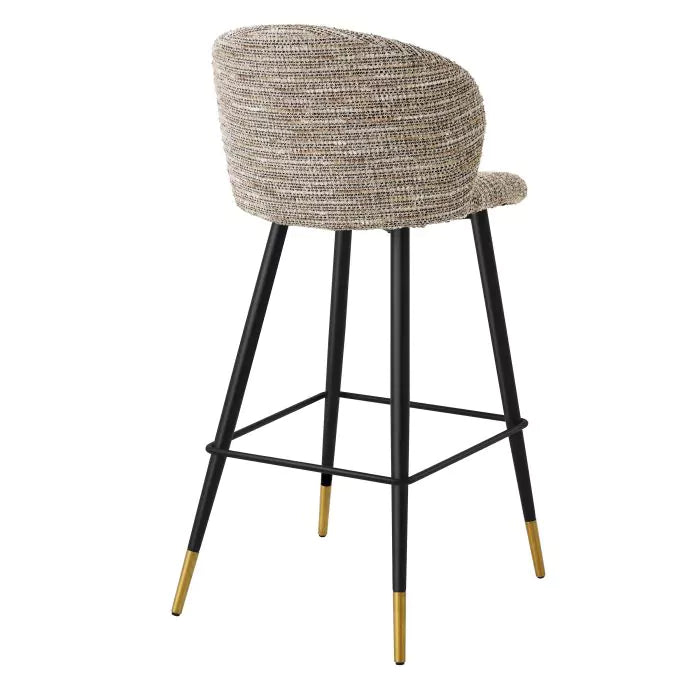 Scaun Stool Volante Mademoiselle Beige 115735, Eichholtz