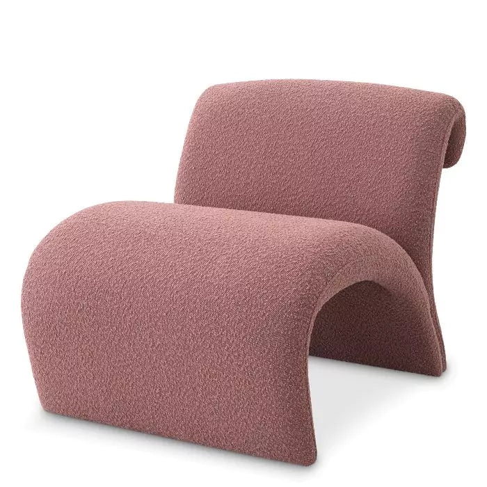 Fotoliu Vignola Boucle Rose 117130, Eichholtz