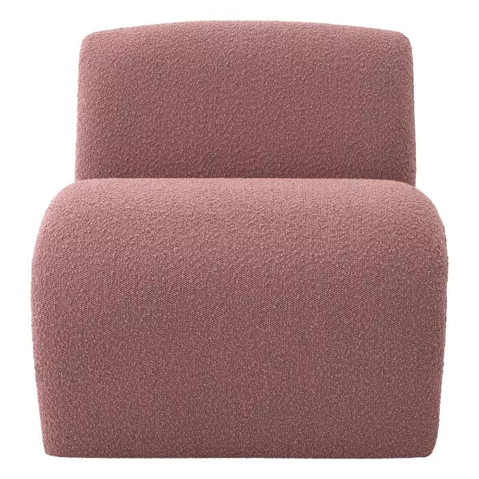 Fotoliu Vignola Boucle Rose 117130, Eichholtz