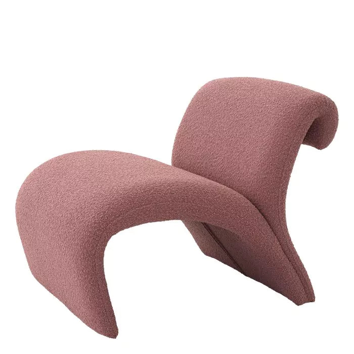 Fotoliu Vignola Boucle Rose 117130, Eichholtz