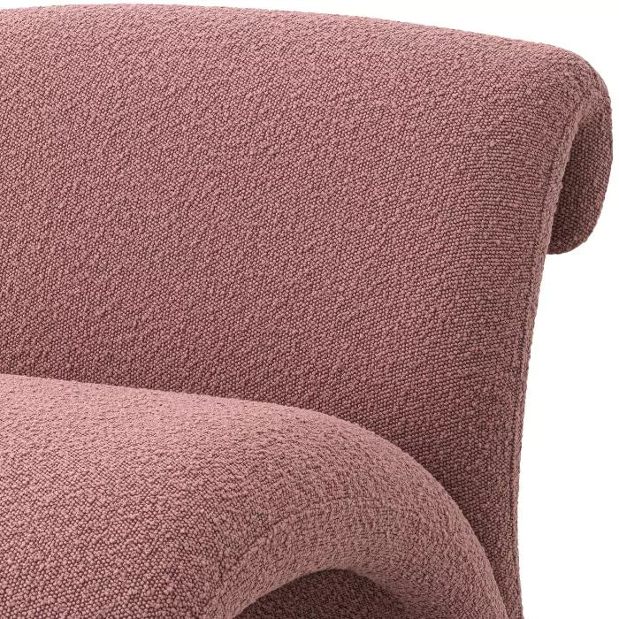 Fotoliu Vignola Boucle Rose 117130, Eichholtz