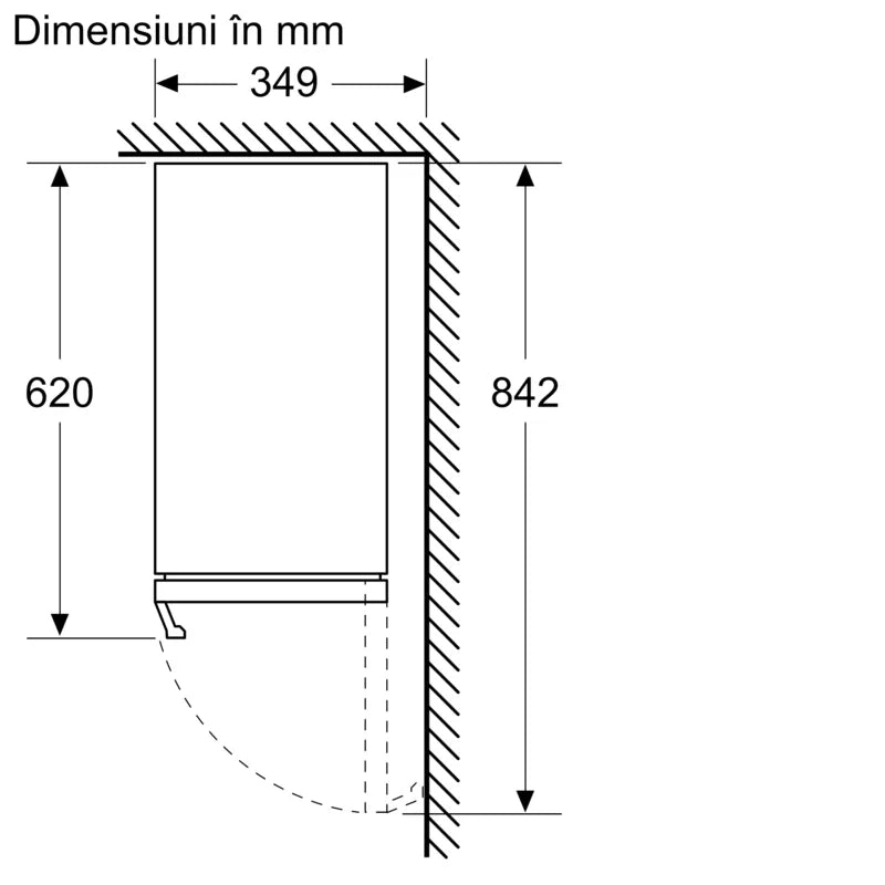 Seria 6 Răcitor de vin încorporabil 82 x 30 cm KUW20VHF0, Bosch