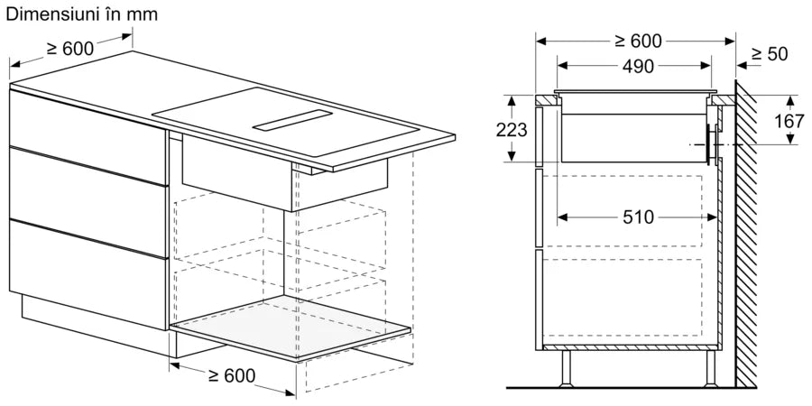 Plită pe inducție cu sistem de ventilare integrat 80 cm Flex Design V68YYX4C0, Neff