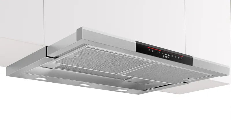 Seria 8 Hotă telescopică, încorporabilă 90 cm Inox DFS097K51, Bosch