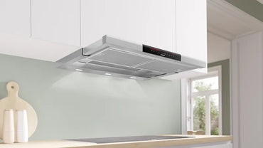 Seria 8 Hotă telescopică, încorporabilă 90 cm Inox DFS097K51, Bosch