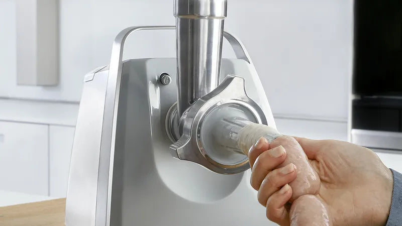 Tocător de carne ProPower 1600 W Alb, Window grey MFW45020, Bosch