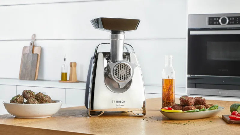 Tocător de carne ProPower 2000 W Black, chrome MFW67440, Bosch