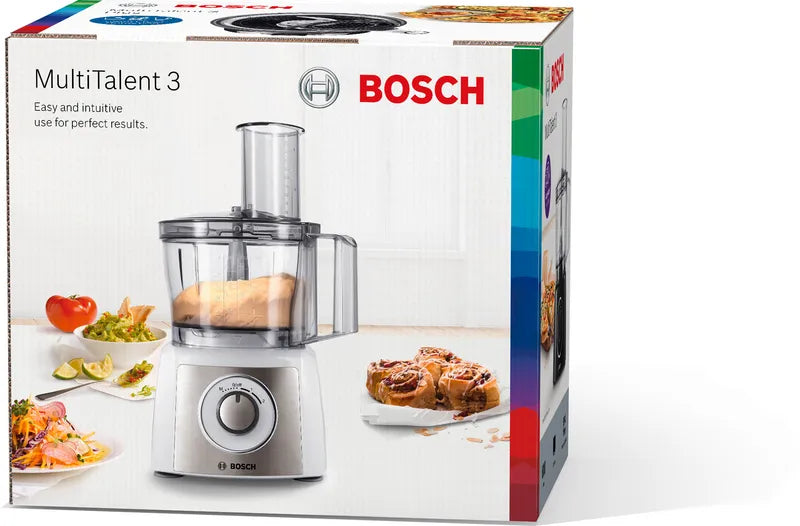 Robot de bucătărie MultiTalent 3 800 W Alb MCM3100W, Bosch