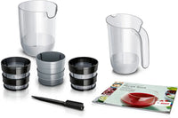Storcator cu melc VitaExtract 150 W Black, Brushed stainless steel MESM731M, Bosch