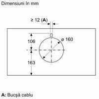 Seria 6 Hotă complet integrabilă 90 cm clear glass DBB97AM60, Bosch