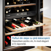 Seria 6 Răcitor de vin încorporabil 82 x 60 cm KUW21AHG0, Bosch