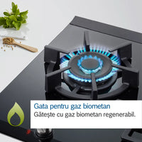 Seria 4 Plită pe gaz 60 cm Inox PGH6B5B90, Bosch