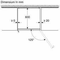 Seria 4 Combină frigorifică independentă 203 x 60 cm Oțel inoxidabil Anti-Amprentă negru KGN39VXCT, Bosch