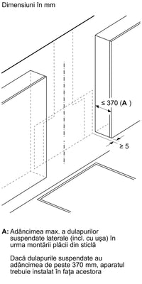 Seria 8 Hotă decorativă de perete 90 cm clear glass DWK91LT60, Bosch