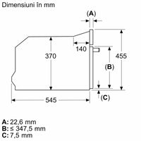 Cuptor cu microunde, încorporabil 60 x 45 cm Flex Design C29GR3XY1, Neff