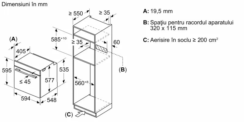 Seria 8 Cuptor multifuncțional cu opțiune de microunde, încorporabil 60 x 60 cm Negru HMG7361B1, Bosch