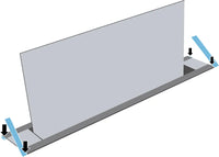 Rame Flex Design 14 cm Anthracite grey, pentru Hotă Glassdraft Z5802GLAY0, Neff