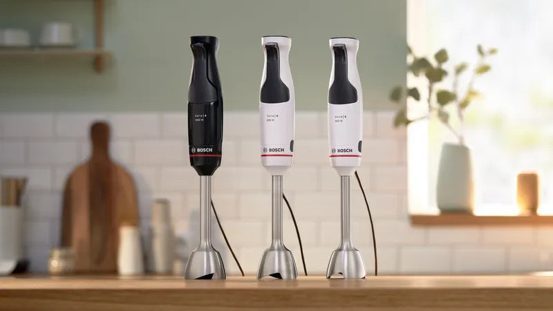 Seria 4 Mixer vertical ErgoMaster 600 W Alb, Black Grey MSM4W210, Bosch