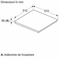 Plită cu inducție 60 cm Negru, T56PYF4C0, Neff