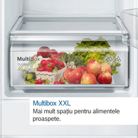 Seria 2 Combină frigorifică încorporabilă 177.2 x 54.1 cm Balama culisantă KIV86NSE0, Bosch