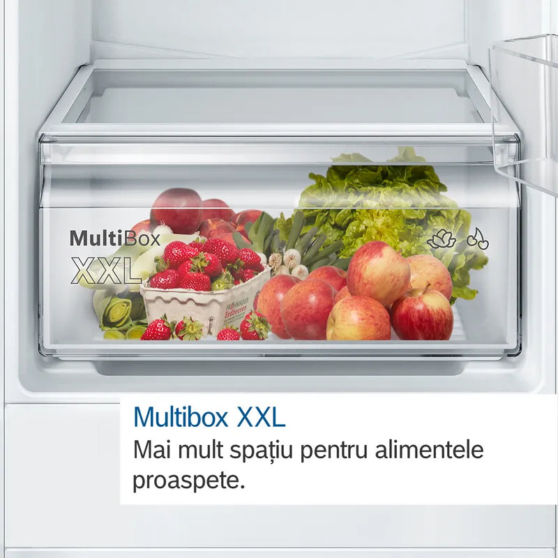 Seria 2 Combină frigorifică încorporabilă 177.2 x 54.1 cm Balama culisantă KIV87NSE0, Bosch