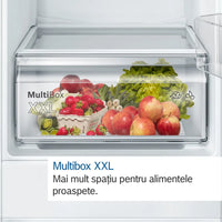 Seria 2 Combină frigorifică încorporabilă 177.2 x 54.1 cm Balama culisantă KIV87NSE0, Bosch