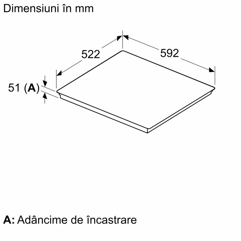 Plită cu inducție 60 cm Negru, T56FHS1L0, Neff
