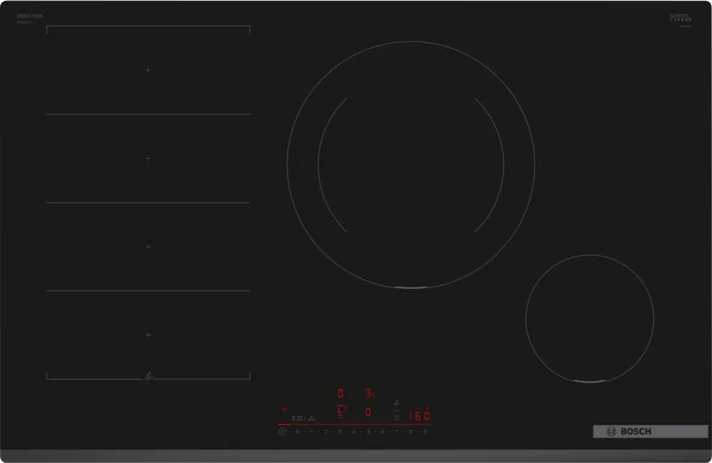 Seria 6 Plită cu inducție 80 cm PXE831HC1E, Bosch