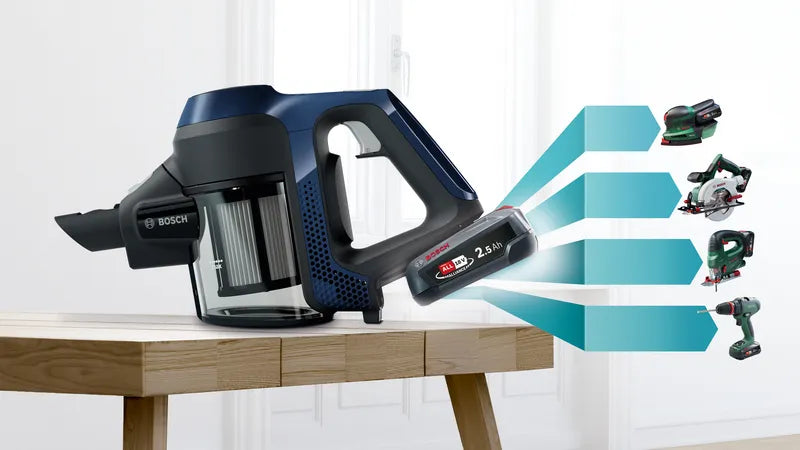 Aspirator cu acumulatori Unlimited 6 Blue BBS611MAT, Bosch