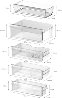 Seria 4 Combină frigorifică încorporabilă 193.5 x 70.8 cm Balama plată KBN96VFE0, Bosch