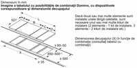 Seria 6 Plită radiantă, Domino 30 cm PKF375FP2E, Bosch