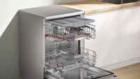 Seria 6 Mașina de spălat vase independentă 60 cm Anti-Amprentă SMS6ECI11E, Bosch