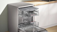 Seria 4 Mașina de spălat vase independentă 60 cm Anti-Amprentă SMS4EMI06E, Bosch