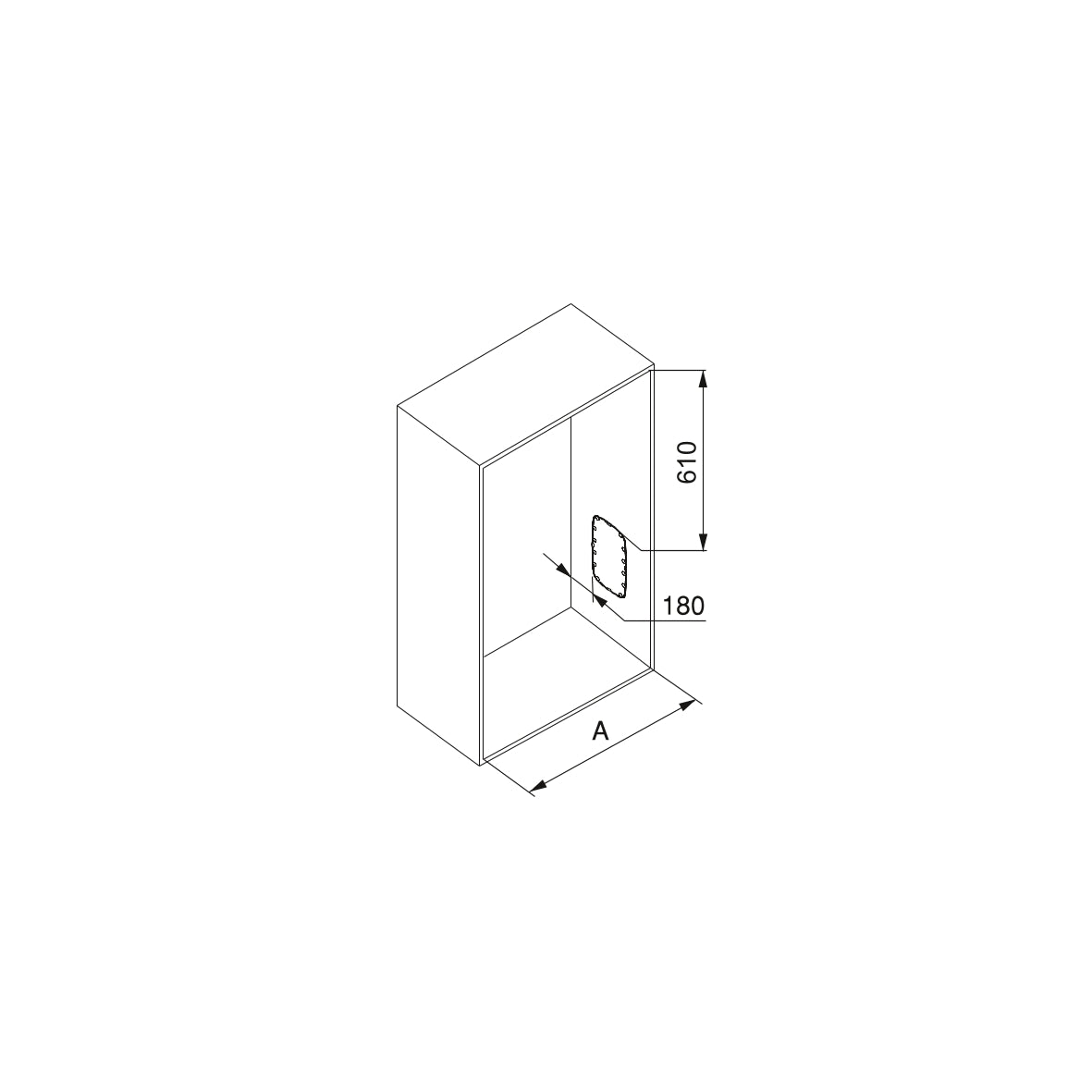 Bară de haine cu sistem lift pentru dulap, Sling 830-1150mm, Emuca