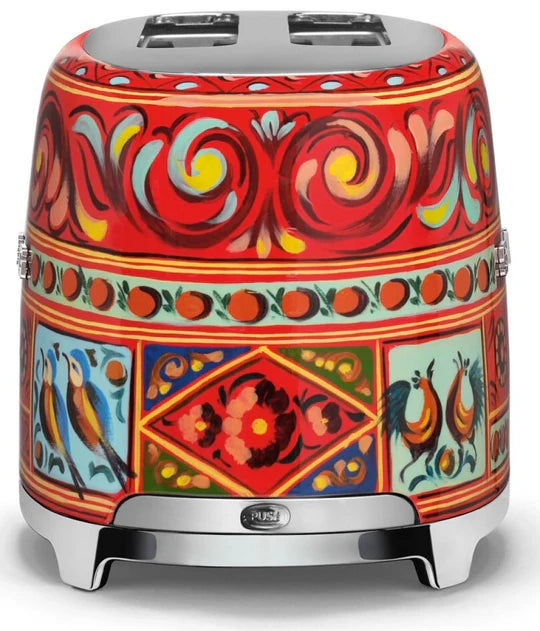 Prajitor de paine Smeg Dolce&Gabanna TSF01DGEU, Sicily is my love