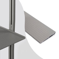 Profil pentru realizarea rafturilor din aluminiu pentru structura modulara Zero, 2.160 mm, Emuca