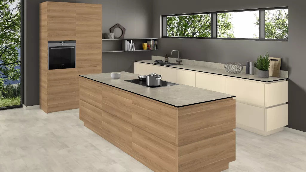 Blat laminat compact 920mm, Ceramica Tessina Crem, Egger